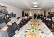 Azerbaijani President attends opening of Orthodox Religious and Cultural Center of Baku and Azerbaijan Eparchy (PHOTO)