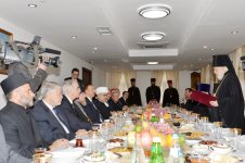 Azerbaijani President attends opening of Orthodox Religious and Cultural Center of Baku and Azerbaijan Eparchy (PHOTO)