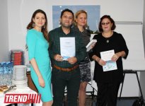 Корреспондент TREND удостоен международного сертификата Политологического центра "Север-Юг" - Школа журналистов Закавказья в Сочи (ФОТО)