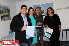 Корреспондент TREND удостоен международного сертификата Политологического центра "Север-Юг" - Школа журналистов Закавказья в Сочи (ФОТО)