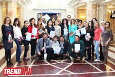 Корреспондент TREND удостоен международного сертификата Политологического центра "Север-Юг" - Школа журналистов Закавказья в Сочи (ФОТО)
