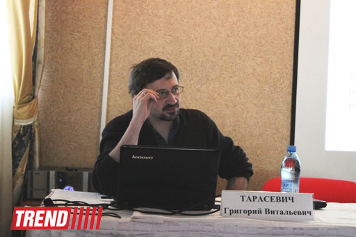 Корреспондент TREND удостоен международного сертификата Политологического центра "Север-Юг" - Школа журналистов Закавказья в Сочи (ФОТО)