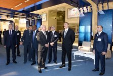 Президент Азербайджана ознакомился с выставкой "BakuTel-2013" (ФОТО)