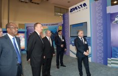 Президент Азербайджана ознакомился с выставкой "BakuTel-2013" (ФОТО)