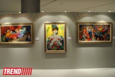 В Центре Гейдара Алиева открылась персональная выставка заслуженного художника Сакита Мамедова «В мире красок» (ФОТО)