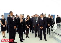 В Центре Гейдара Алиева состоялось открытие мировой премьеры выставки "Путешествие в космос"  (ФОТО)