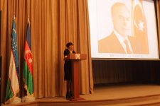 В Ташкенте прошло мероприятие, посвященное памяти общенационального лидера Азербайджана Гейдара Алиева
