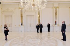 Президент Азербайджана принял верительные грамоты руководителя представительства ЕС в Азербайджане (ФОТО)
