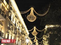 Баку в преддверии Нового 2014 года (ФОТО)