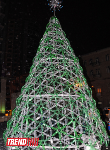 Баку в преддверии Нового 2014 года (ФОТО)