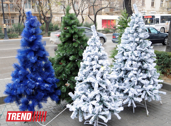 Баку в преддверии Нового 2014 года (ФОТО)