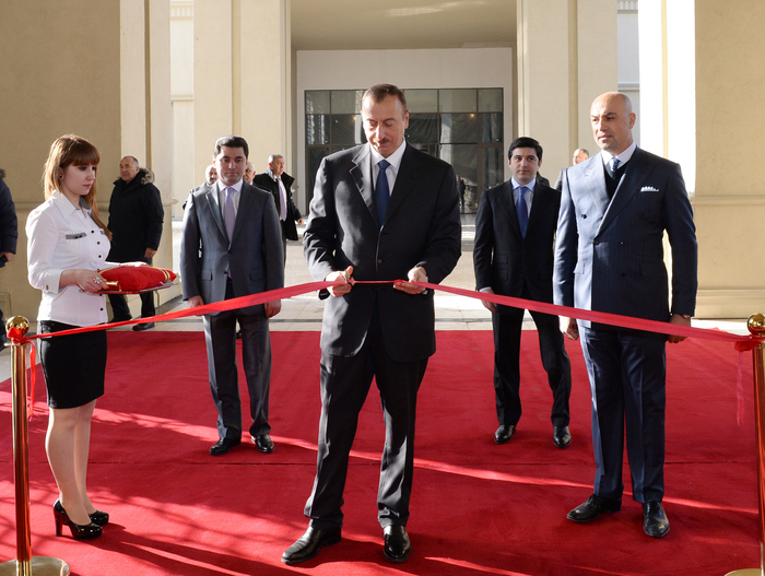 Ильхам Алиев принял участие в открытии гостиничного комплекса "Rixos Quba Azerbaijan" (ФОТО)