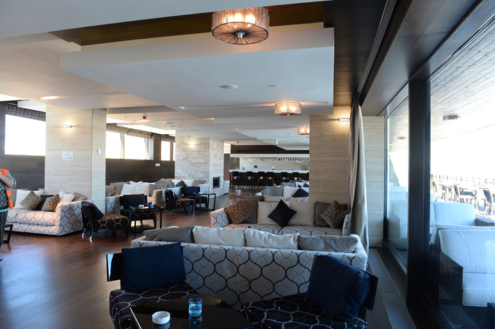 Azerbaijani President Ilham Aliyev opens “Shahdag”, “Pik Palas” hotels, and attends event dedicated to sports results of 2013 in Gusar District (PHOTO)