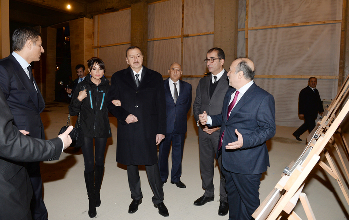 Azerbaijani President Ilham Aliyev opens “Shahdag”, “Pik Palas” hotels, and attends event dedicated to sports results of 2013 in Gusar District (PHOTO)