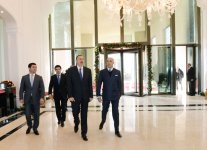 Ильхам Алиев принял участие в открытии гостиничного комплекса "Rixos Quba Azerbaijan" (ФОТО)
