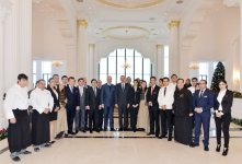 Ильхам Алиев принял участие в открытии гостиничного комплекса "Rixos Quba Azerbaijan" (ФОТО)