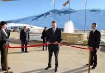 Azerbaijani President Ilham Aliyev opens “Shahdag”, “Pik Palas” hotels, and attends event dedicated to sports results of 2013 in Gusar District (PHOTO)