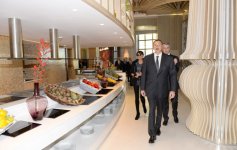 Azerbaijani President Ilham Aliyev opens “Shahdag”, “Pik Palas” hotels, and attends event dedicated to sports results of 2013 in Gusar District (PHOTO)