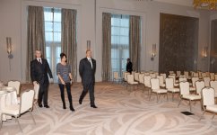 Azerbaijani President Ilham Aliyev opens “Shahdag”, “Pik Palas” hotels, and attends event dedicated to sports results of 2013 in Gusar District (PHOTO)