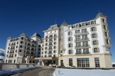 Azerbaijani President Ilham Aliyev opens “Shahdag”, “Pik Palas” hotels, and attends event dedicated to sports results of 2013 in Gusar District (PHOTO)