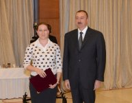 Azerbaijani President Ilham Aliyev opens “Shahdag”, “Pik Palas” hotels, and attends event dedicated to sports results of 2013 in Gusar District (PHOTO)