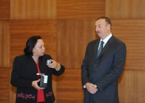 Azerbaijani President Ilham Aliyev opens “Shahdag”, “Pik Palas” hotels, and attends event dedicated to sports results of 2013 in Gusar District (PHOTO)