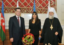 Вице-президенту Фонда Гейдара Алиева Лейле Алиевой вручен орден княгини Ольги III степени  (ФОТО)