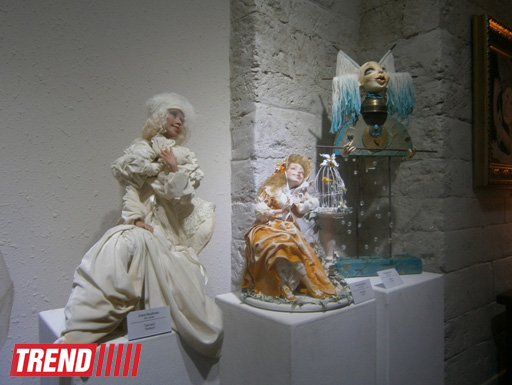"Время ангелов" в Баку: выставка авторских кукол (ФОТО)