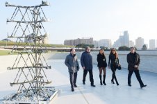 Лейла Алиева приняла участие в церемонии открытия проекта "KÜKNAR" Центра Гейдара Алиева (ФОТО)