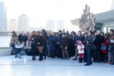 Лейла Алиева приняла участие в церемонии открытия проекта "KÜKNAR" Центра Гейдара Алиева (ФОТО)