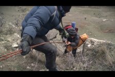 Участники экстремального реалити-шоу "Sinaq" попали в снегопад и замерзли  (ФОТО)