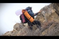 Участники экстремального реалити-шоу "Sinaq" попали в снегопад и замерзли  (ФОТО)