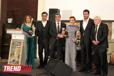 Творческие деятели Азербайджана и Турции удостоены премии "The First 2013" (ФОТО)