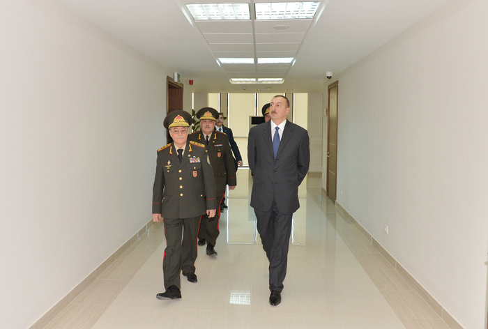 Президент Азербайджана принял участие в открытии Академии МЧС (ФОТО)