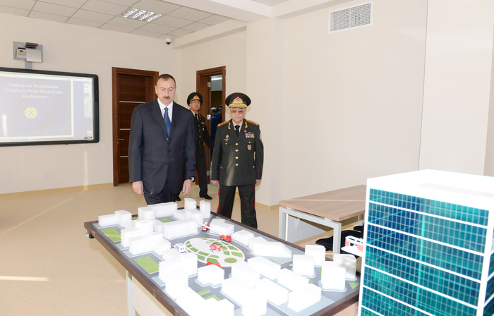 Президент Азербайджана принял участие в открытии Академии МЧС (ФОТО)