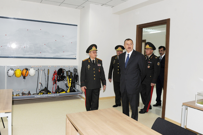 Президент Азербайджана принял участие в открытии Академии МЧС (ФОТО)