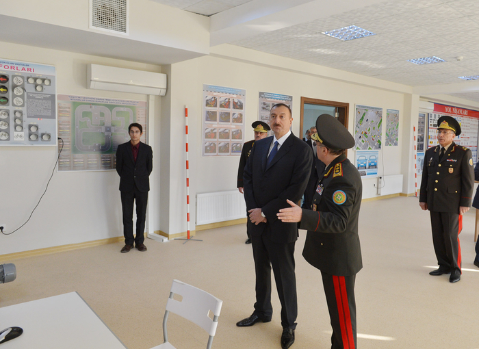 Президент Азербайджана принял участие в открытии Академии МЧС (ФОТО)