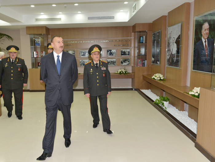 Президент Азербайджана принял участие в открытии Академии МЧС (ФОТО)