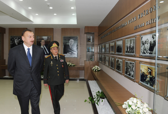 Президент Азербайджана принял участие в открытии Академии МЧС (ФОТО)