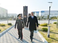 Президент Азербайджана принял участие в открытии Академии МЧС (ФОТО)