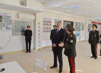 Президент Азербайджана принял участие в открытии Академии МЧС (ФОТО)