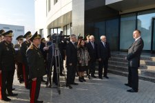 Президент Азербайджана принял участие в открытии Академии МЧС (ФОТО)