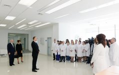 Ильхам Алиев и его супруга приняли участие в открытии Бакинского оздоровительного центра (ФОТО)