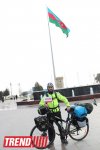 Рамиль Зиядов из Тбилиси отправился в Россию - мировое велотурне "Во имя Азербайджана" (фото)