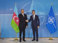 Состоялась встреча Президента Азербайджана с генеральным секретарем НАТО (ФОТО)