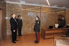 Президент Азербайджана ознакомился с работами по строительству и реконструкции в военном городке Особой государственной службы охраны (ФОТО)