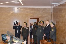 Президент Азербайджана ознакомился с работами по строительству и реконструкции в военном городке Особой государственной службы охраны (ФОТО)