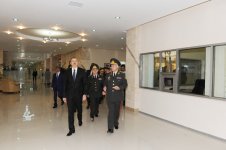 Президент Азербайджана ознакомился с работами по строительству и реконструкции в военном городке Особой государственной службы охраны (ФОТО)