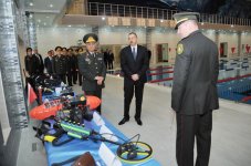 Президент Азербайджана ознакомился с работами по строительству и реконструкции в военном городке Особой государственной службы охраны (ФОТО)