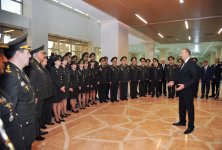 Президент Азербайджана ознакомился с работами по строительству и реконструкции в военном городке Особой государственной службы охраны (ФОТО)